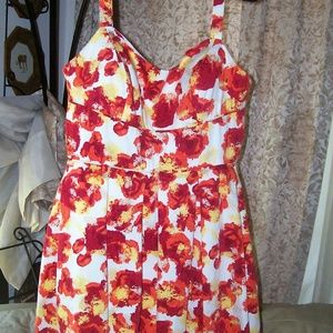 beautiful summer floral dress